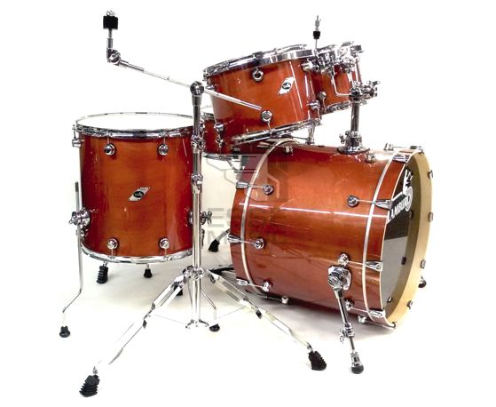 TAMBURO Schlagzeug "FORMULA Serie 20" Standard in CHERRY GLOSS 20/10/12/14+SD+HW