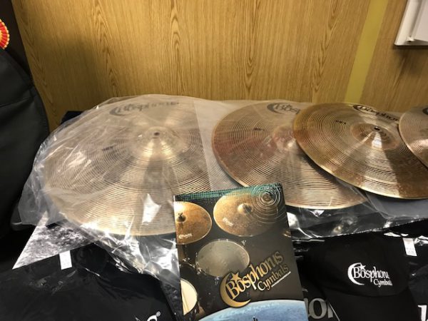 BOSPHORUS NEW ORLEANS Cymbal Set 20 / 16 / 14 + Cymbalbag