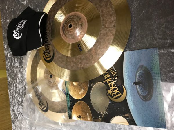 BOSPHORUS ANTIQUE Cymbal Set 20 / 16 / 14 + Cymbalbag