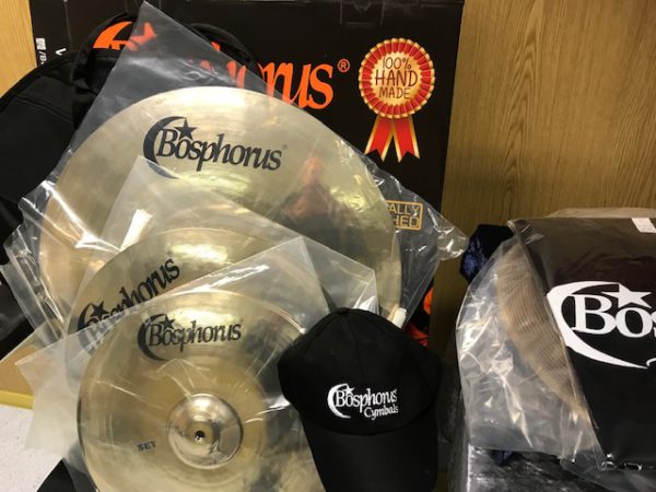 BOSPHORUS GOLD Cymbal Set 20 / 16 / 14 + Cymbalbag