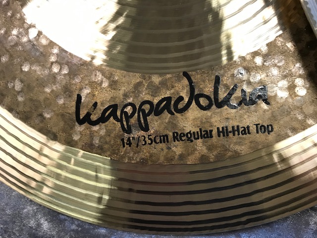 Anatolian Cymbals アナトリアン KAPPADOKIA 14” Regular Hi-Hat ※旧ロゴ 
